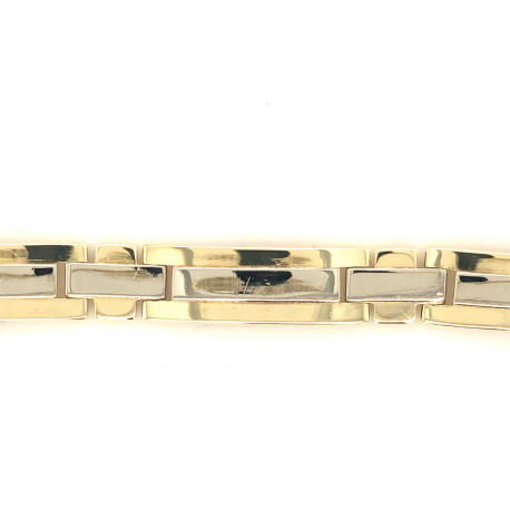 school verbinding verbroken abces Vintage gouden armband ref. 15222 | GORT Goudsmid juwelier