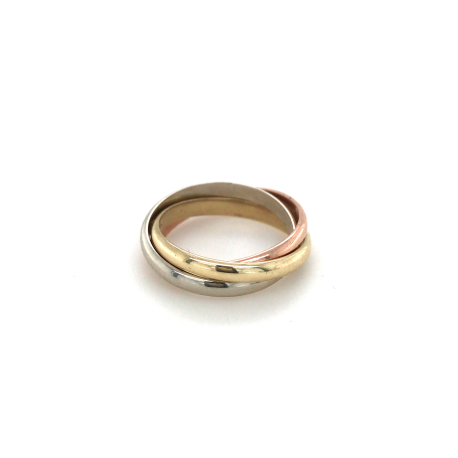 Vintage tricolor gouden ring #940100690800012