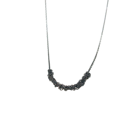 Zilveren oxy collier ref. 7896